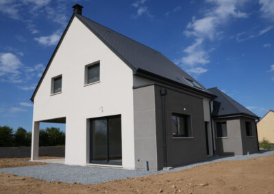 Construction d'une maison à l'ouest de Caen (Cheux) dans le Calvados 14