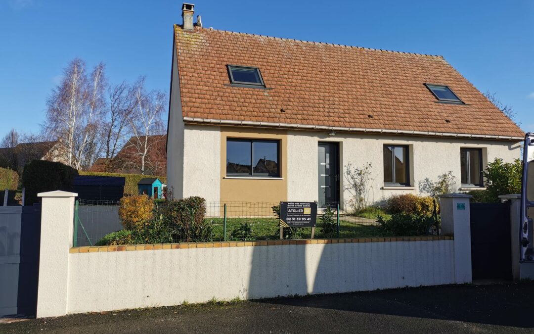 Rénovation d’une maison d’habitation, à Caen (Calvados)